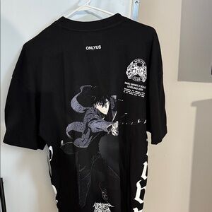 Darc Sport solo leveling premium oversized tee